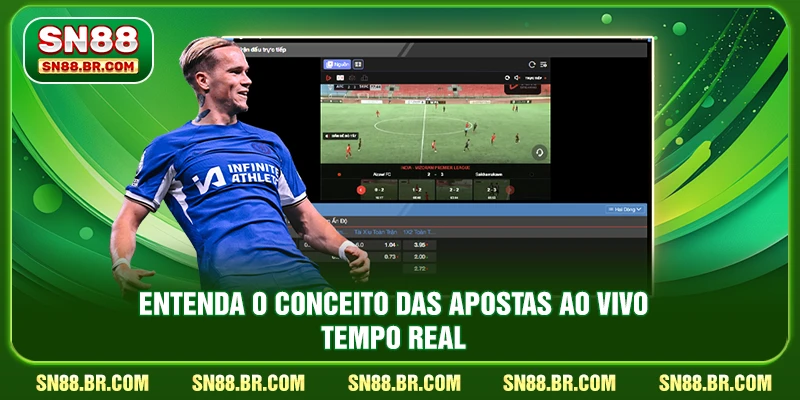 Entenda o conceito das apostas ao vivo tempo real