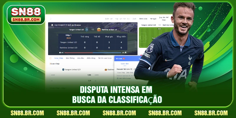 Disputa intensa em busca da classificação