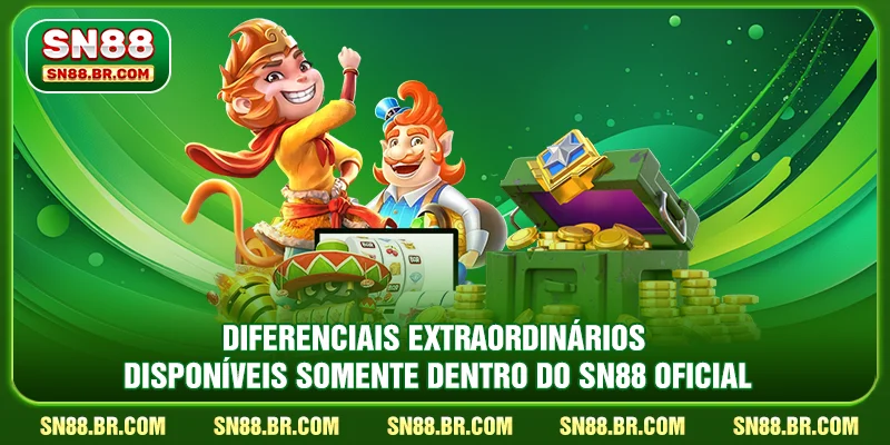 Diferenciais extraordinários disponíveis somente dentro do SN88 oficial