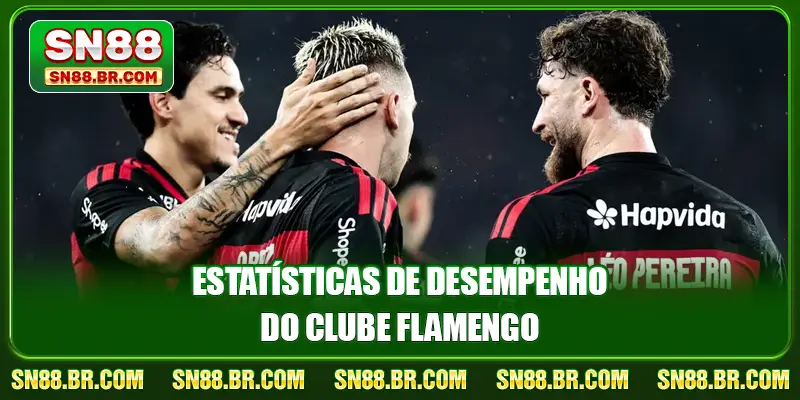 Estatísticas de desempenho do clube Flamengo