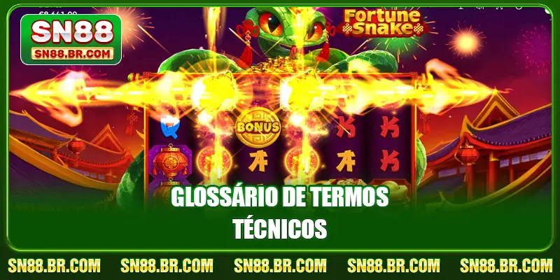 Glossário de termos técnicos
