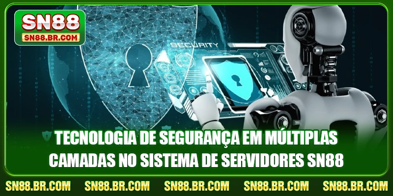 Tecnologia de segurança em múltiplas camadas no sistema de servidores SN88